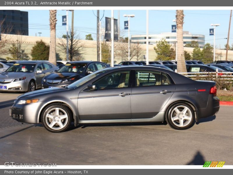 Anthracite Metallic / Parchment 2004 Acura TL 3.2