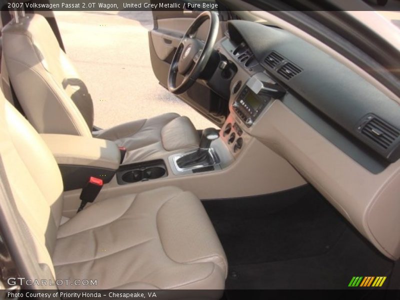 United Grey Metallic / Pure Beige 2007 Volkswagen Passat 2.0T Wagon