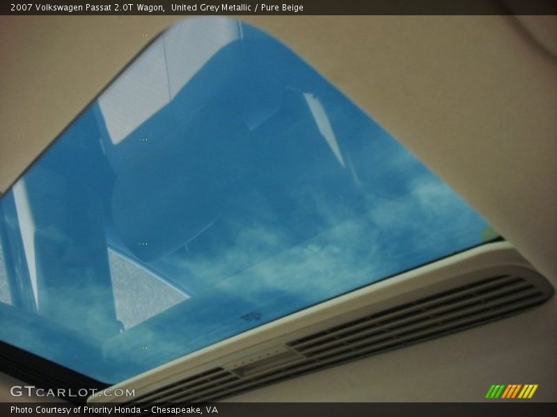 United Grey Metallic / Pure Beige 2007 Volkswagen Passat 2.0T Wagon