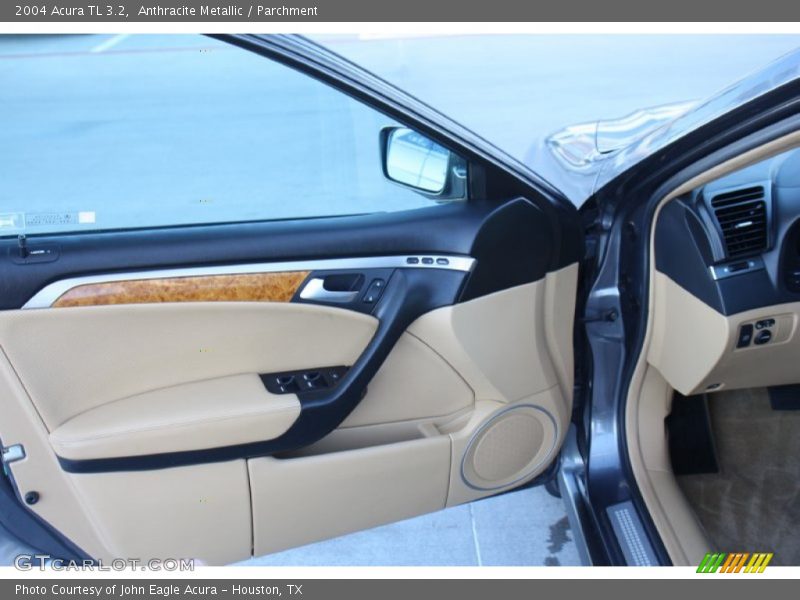 Anthracite Metallic / Parchment 2004 Acura TL 3.2