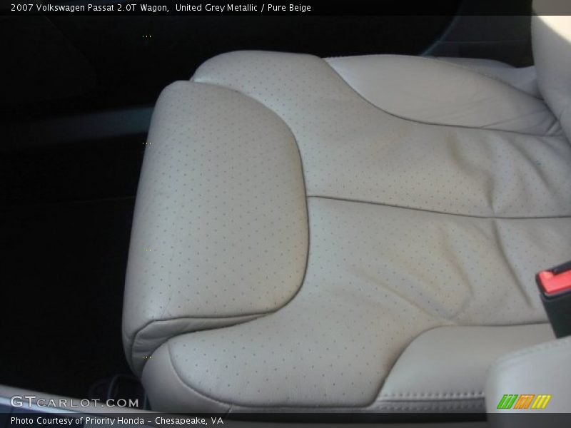 United Grey Metallic / Pure Beige 2007 Volkswagen Passat 2.0T Wagon