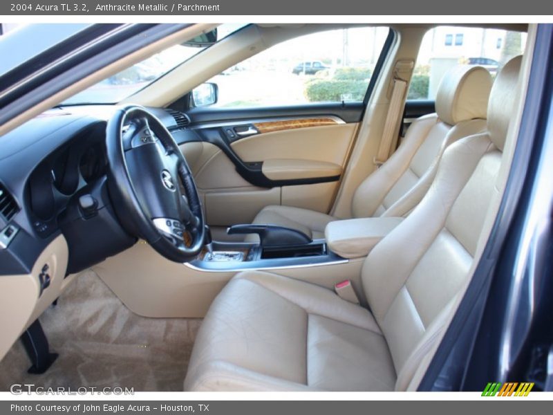 Anthracite Metallic / Parchment 2004 Acura TL 3.2