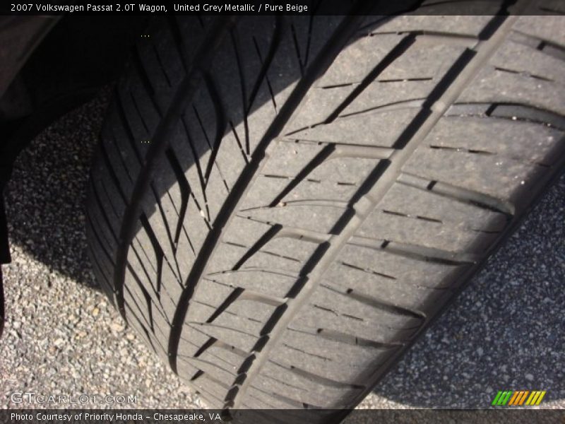United Grey Metallic / Pure Beige 2007 Volkswagen Passat 2.0T Wagon