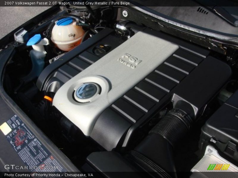 United Grey Metallic / Pure Beige 2007 Volkswagen Passat 2.0T Wagon