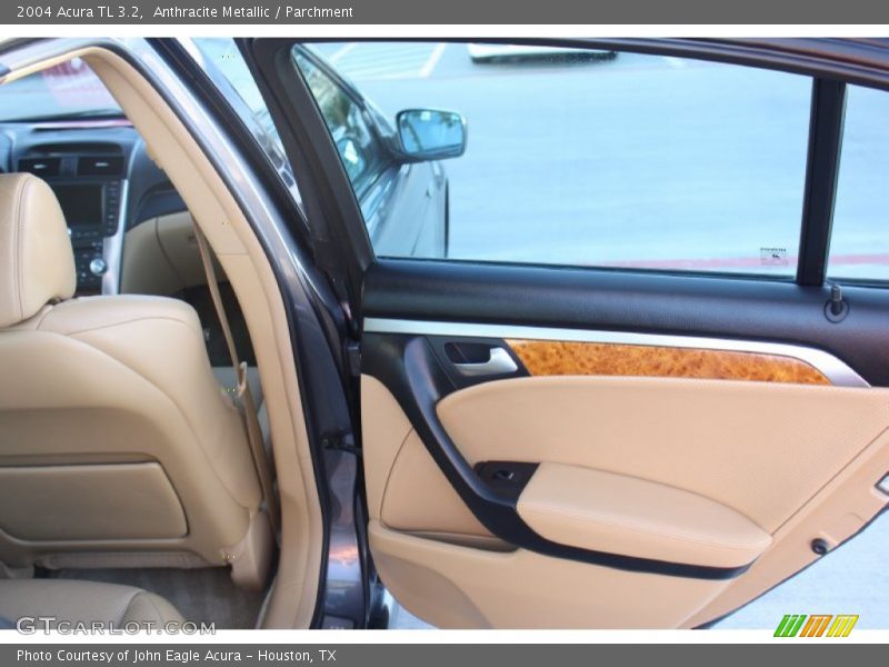 Anthracite Metallic / Parchment 2004 Acura TL 3.2