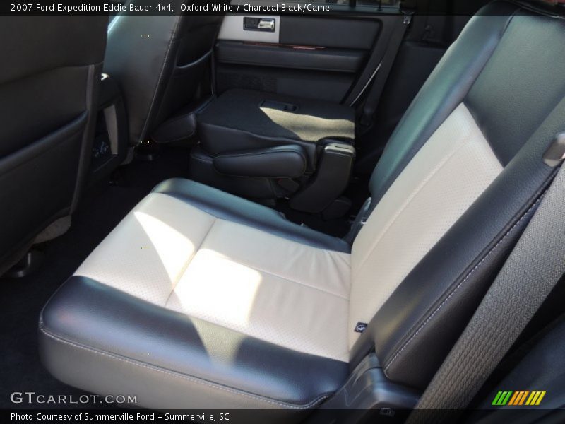 Oxford White / Charcoal Black/Camel 2007 Ford Expedition Eddie Bauer 4x4