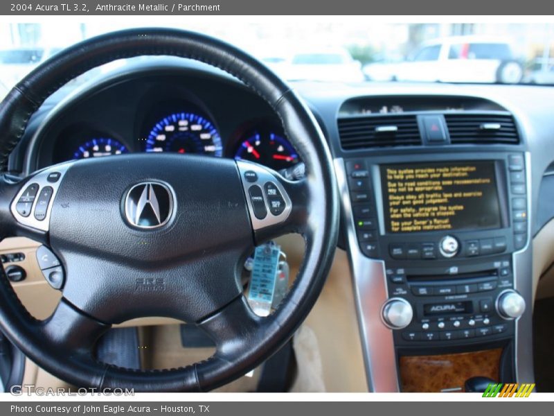 Anthracite Metallic / Parchment 2004 Acura TL 3.2