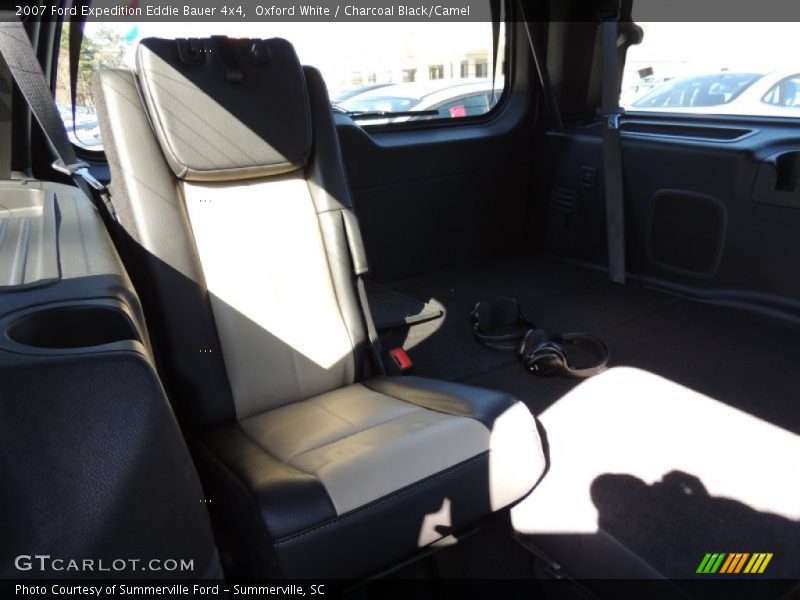 Oxford White / Charcoal Black/Camel 2007 Ford Expedition Eddie Bauer 4x4