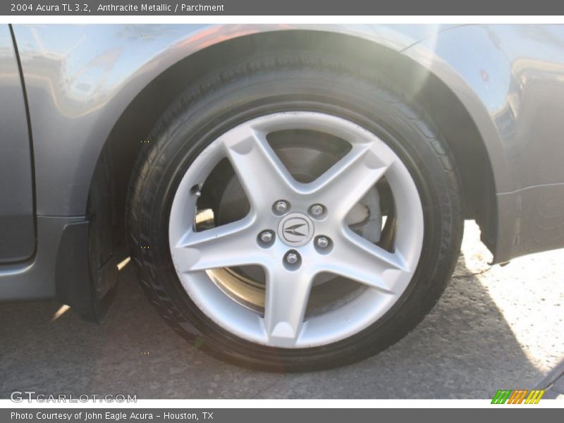 Anthracite Metallic / Parchment 2004 Acura TL 3.2