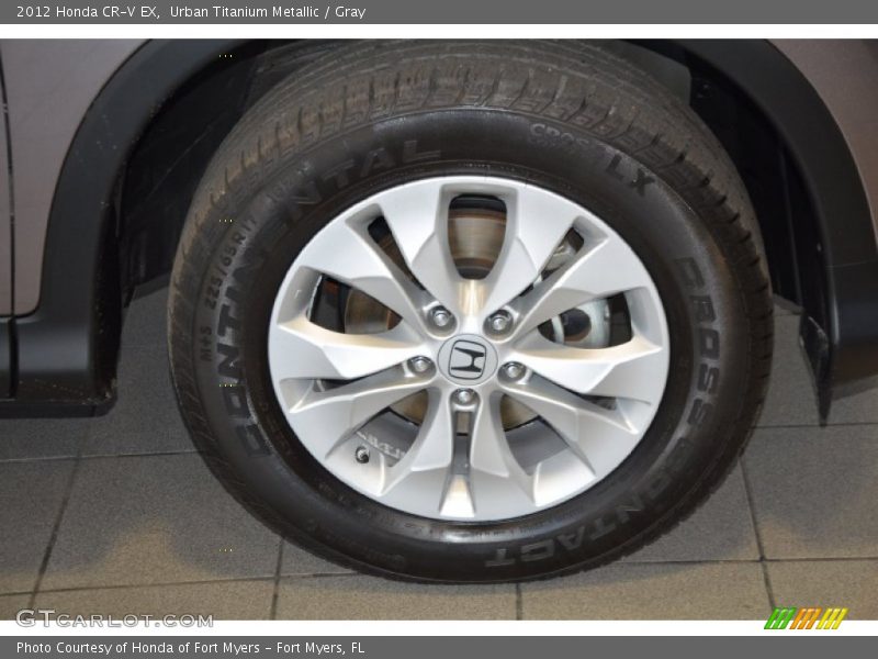 Urban Titanium Metallic / Gray 2012 Honda CR-V EX