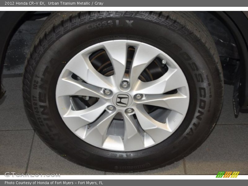 Urban Titanium Metallic / Gray 2012 Honda CR-V EX