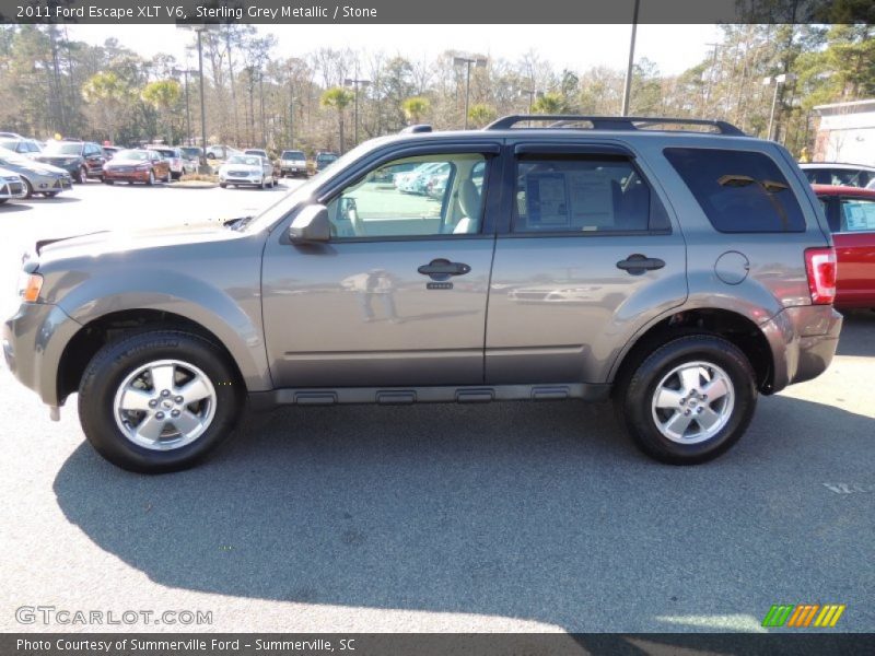 Sterling Grey Metallic / Stone 2011 Ford Escape XLT V6