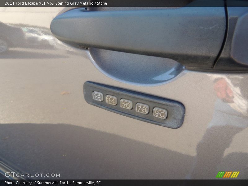 Sterling Grey Metallic / Stone 2011 Ford Escape XLT V6