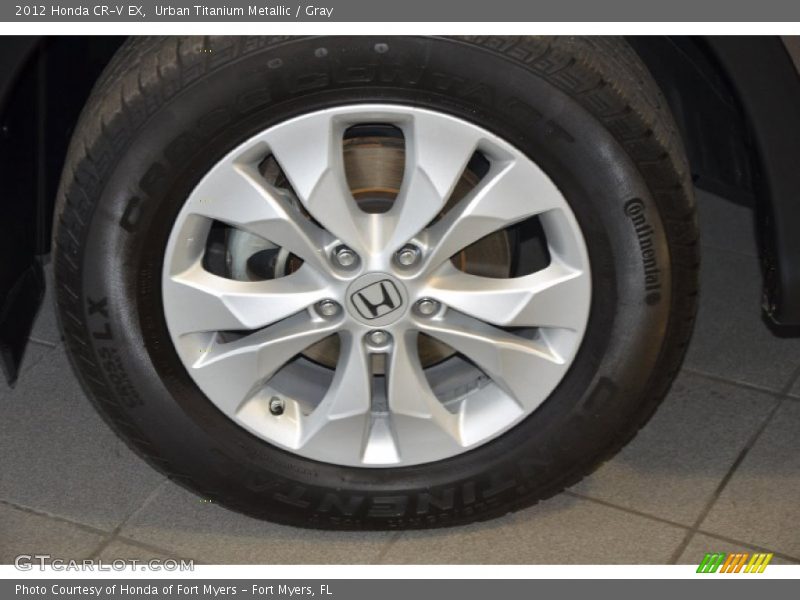 Urban Titanium Metallic / Gray 2012 Honda CR-V EX