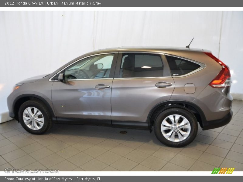 Urban Titanium Metallic / Gray 2012 Honda CR-V EX