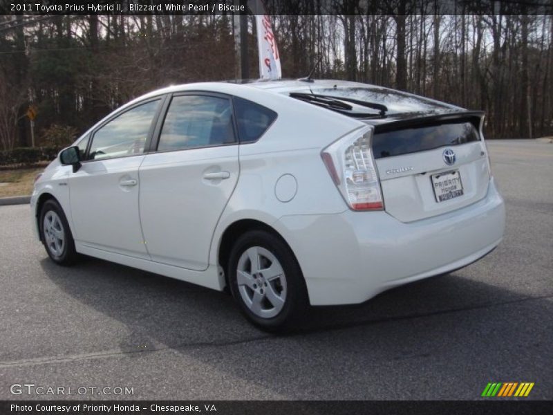 Blizzard White Pearl / Bisque 2011 Toyota Prius Hybrid II