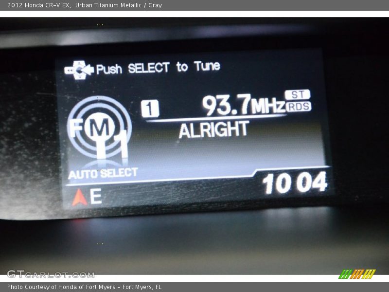 Urban Titanium Metallic / Gray 2012 Honda CR-V EX
