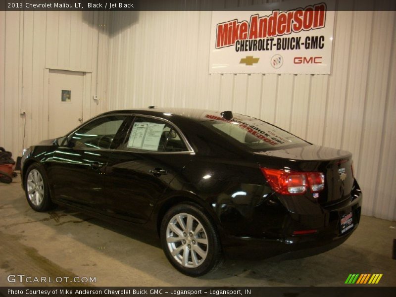 Black / Jet Black 2013 Chevrolet Malibu LT