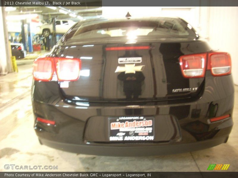 Black / Jet Black 2013 Chevrolet Malibu LT