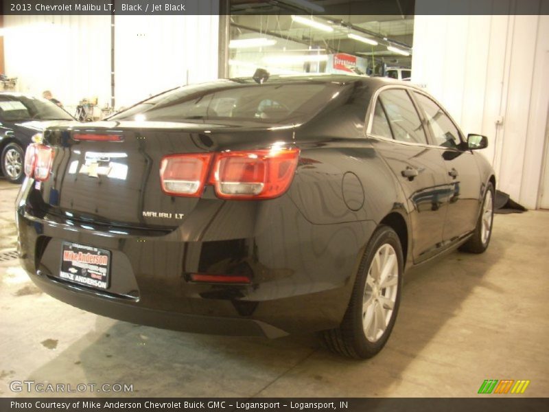 Black / Jet Black 2013 Chevrolet Malibu LT