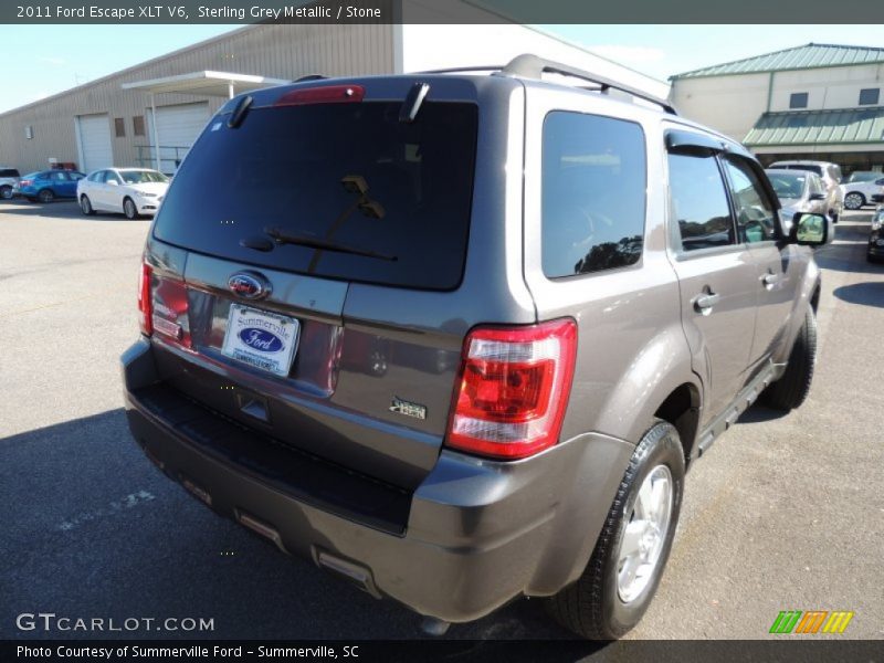 Sterling Grey Metallic / Stone 2011 Ford Escape XLT V6