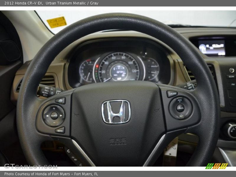 Urban Titanium Metallic / Gray 2012 Honda CR-V EX