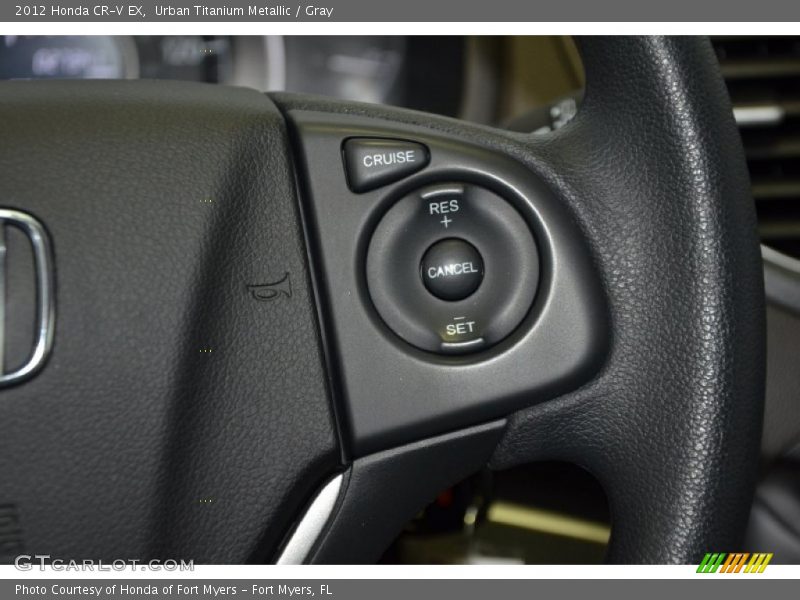 Urban Titanium Metallic / Gray 2012 Honda CR-V EX