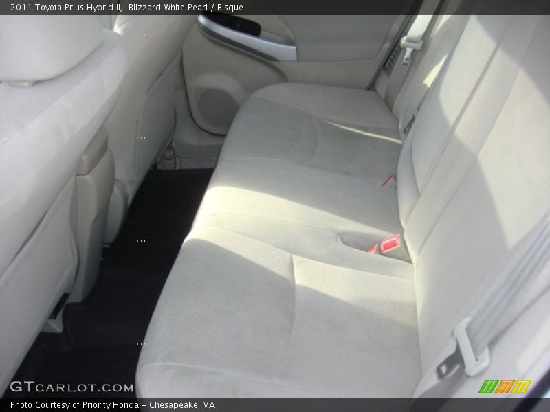 Blizzard White Pearl / Bisque 2011 Toyota Prius Hybrid II