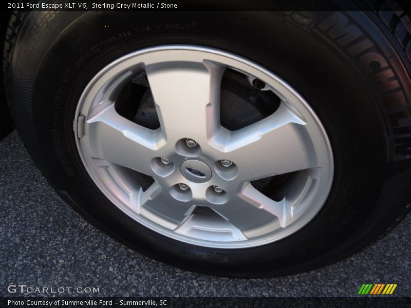 Sterling Grey Metallic / Stone 2011 Ford Escape XLT V6