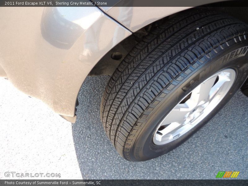 Sterling Grey Metallic / Stone 2011 Ford Escape XLT V6