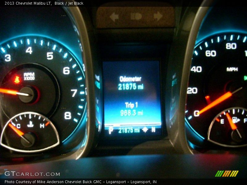 Black / Jet Black 2013 Chevrolet Malibu LT