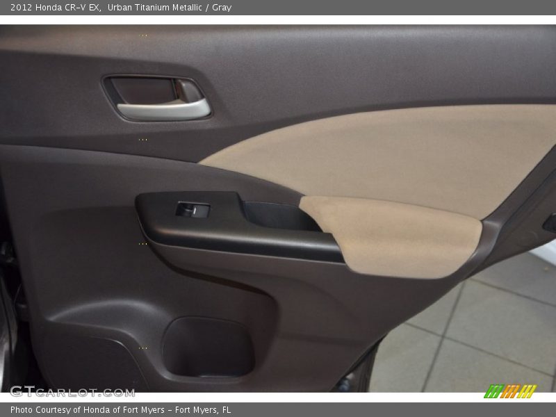 Urban Titanium Metallic / Gray 2012 Honda CR-V EX