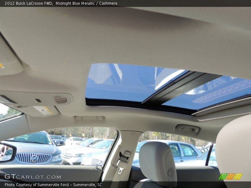 Midnight Blue Metallic / Cashmere 2012 Buick LaCrosse FWD