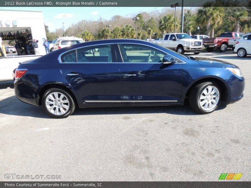 Midnight Blue Metallic / Cashmere 2012 Buick LaCrosse FWD