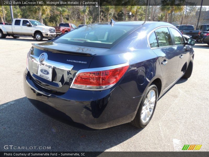 Midnight Blue Metallic / Cashmere 2012 Buick LaCrosse FWD