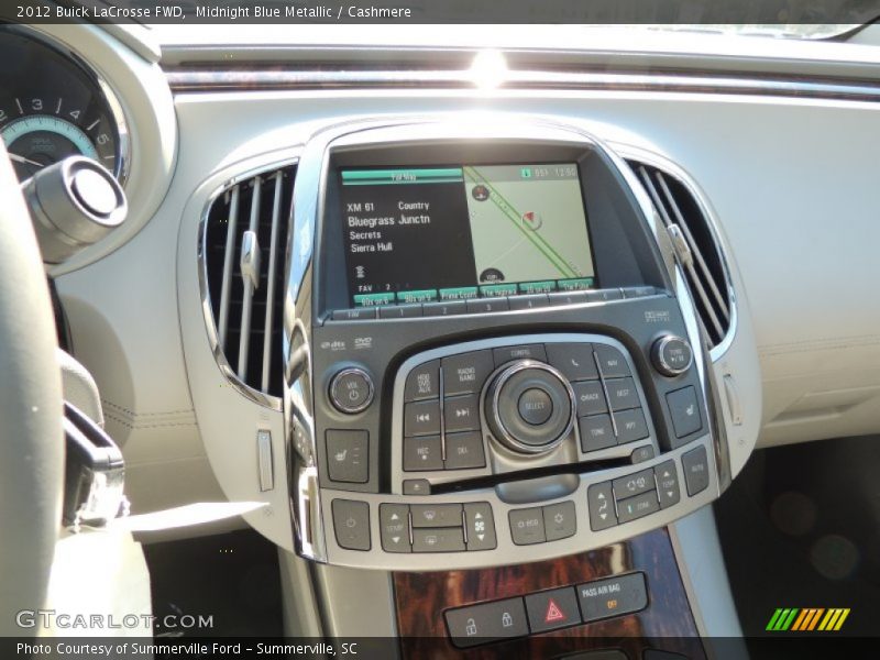 Midnight Blue Metallic / Cashmere 2012 Buick LaCrosse FWD