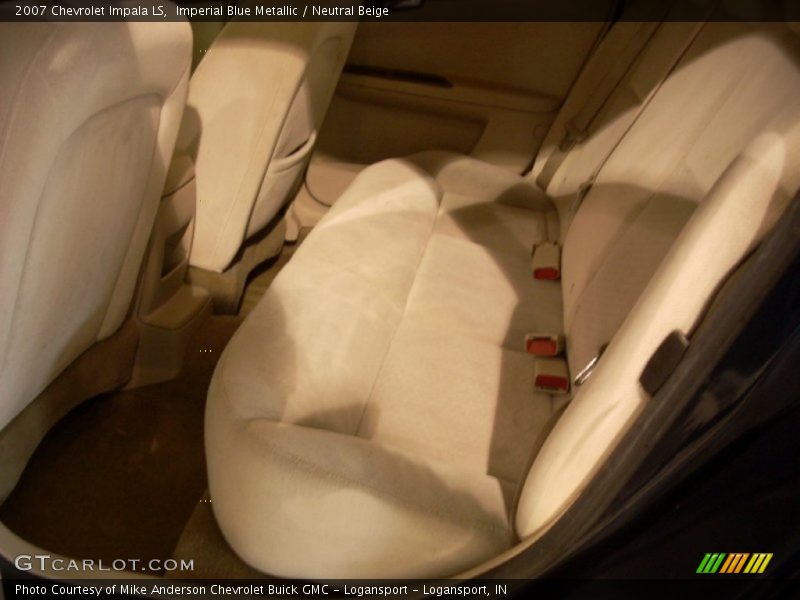 Imperial Blue Metallic / Neutral Beige 2007 Chevrolet Impala LS