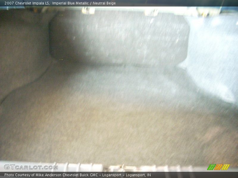 Imperial Blue Metallic / Neutral Beige 2007 Chevrolet Impala LS