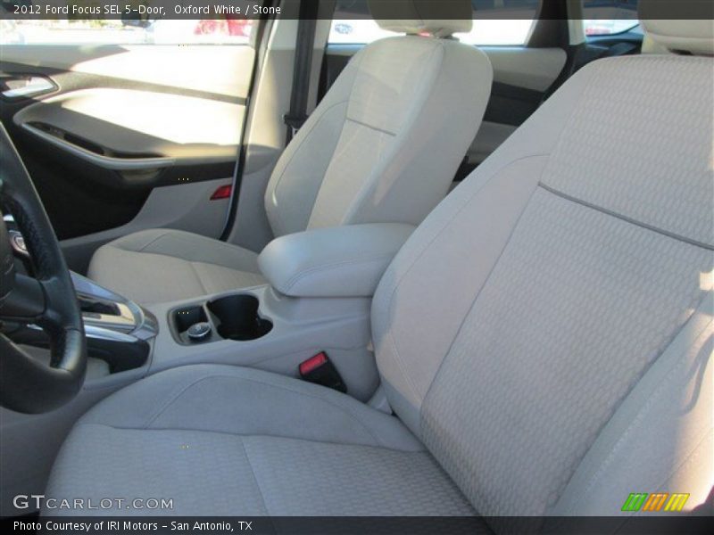 Oxford White / Stone 2012 Ford Focus SEL 5-Door
