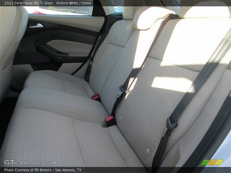 Oxford White / Stone 2012 Ford Focus SEL 5-Door