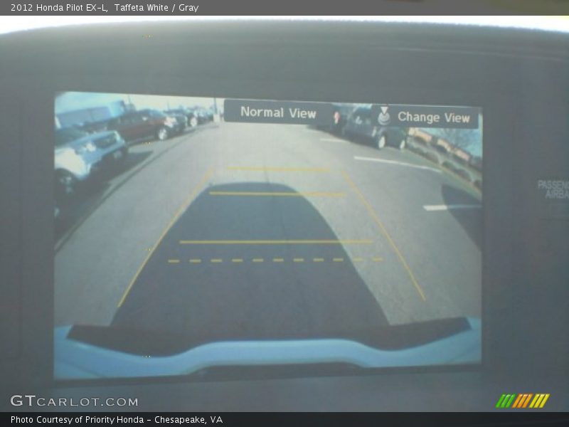 Taffeta White / Gray 2012 Honda Pilot EX-L