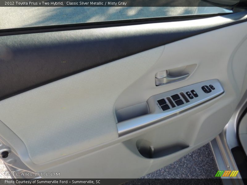 Classic Silver Metallic / Misty Gray 2012 Toyota Prius v Two Hybrid