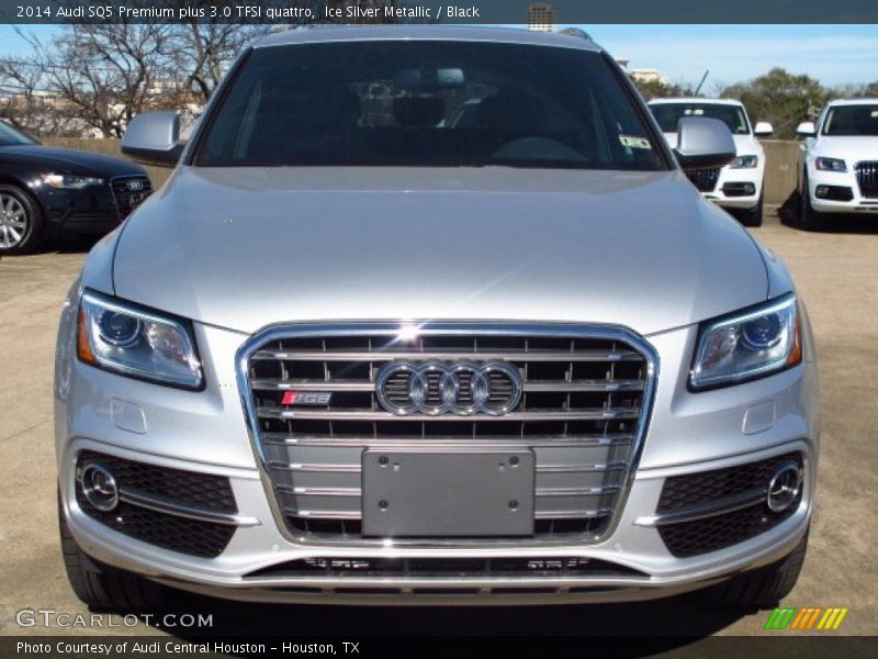 Ice Silver Metallic / Black 2014 Audi SQ5 Premium plus 3.0 TFSI quattro