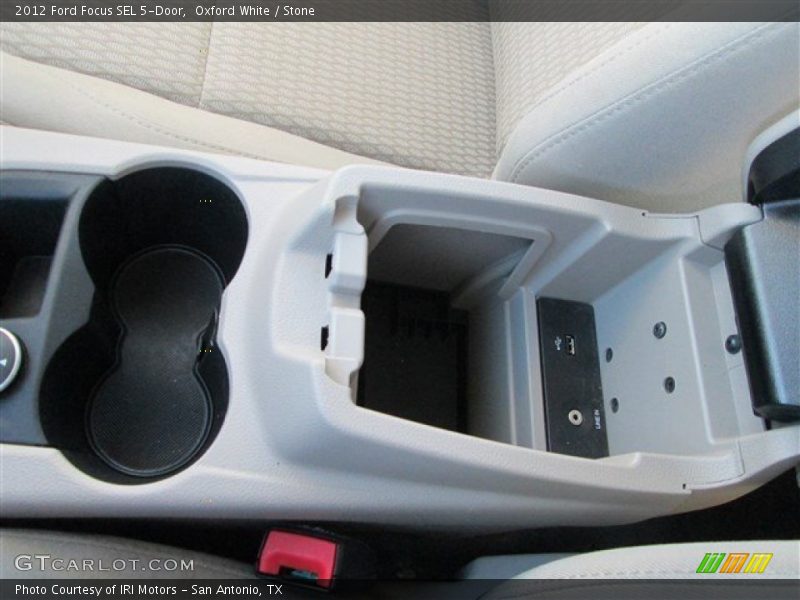 Oxford White / Stone 2012 Ford Focus SEL 5-Door
