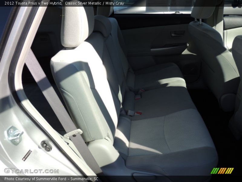 Classic Silver Metallic / Misty Gray 2012 Toyota Prius v Two Hybrid