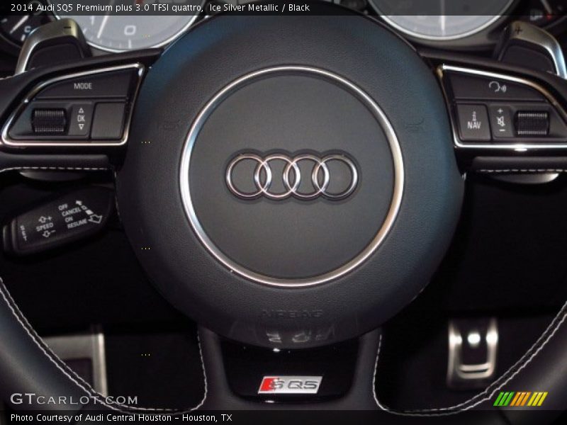Ice Silver Metallic / Black 2014 Audi SQ5 Premium plus 3.0 TFSI quattro