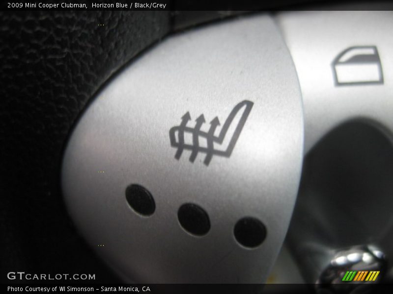 Horizon Blue / Black/Grey 2009 Mini Cooper Clubman