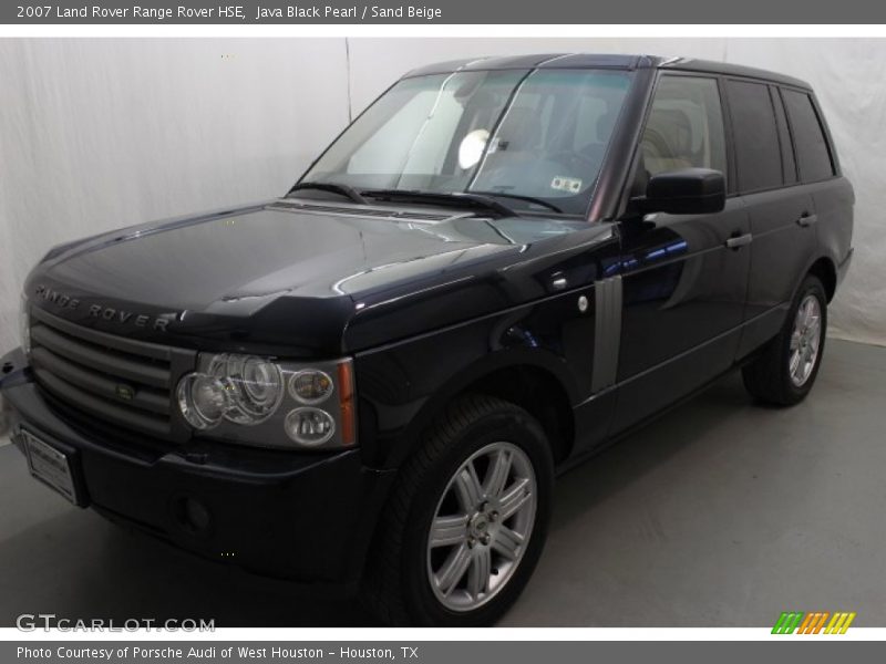 Java Black Pearl / Sand Beige 2007 Land Rover Range Rover HSE