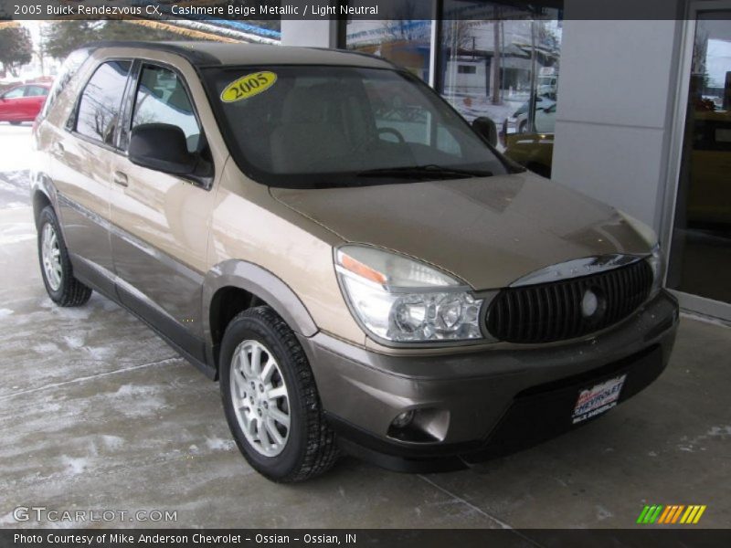 Cashmere Beige Metallic / Light Neutral 2005 Buick Rendezvous CX