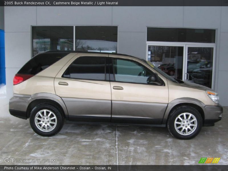 Cashmere Beige Metallic / Light Neutral 2005 Buick Rendezvous CX